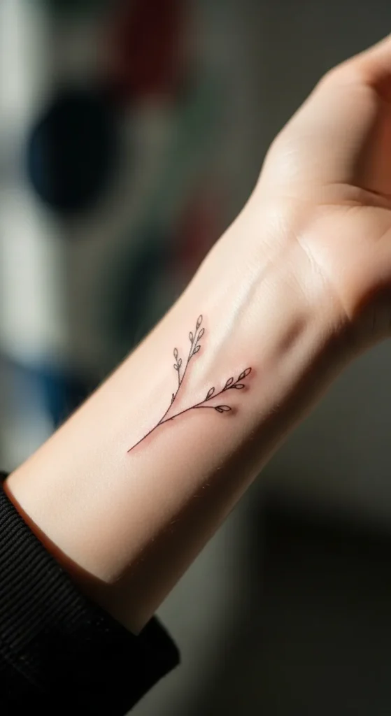 Tiny Blooming Branch