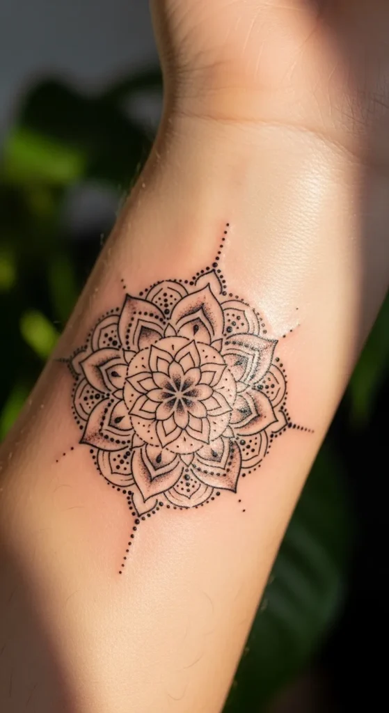 Tiny Mandalas as Mindful Statements