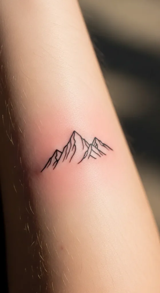Tiny Mountain Tattoo