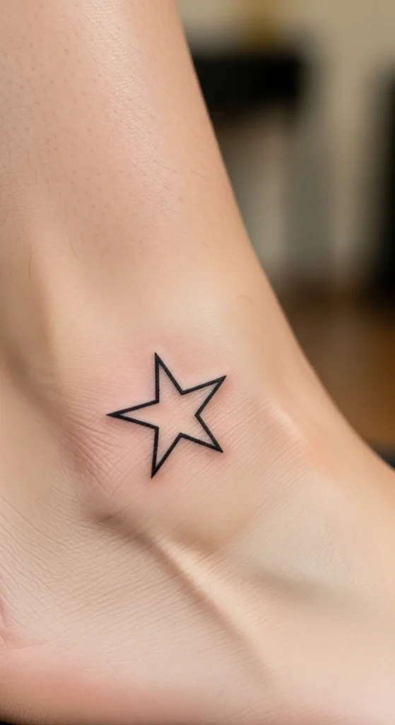  Tiny Star Tattoo