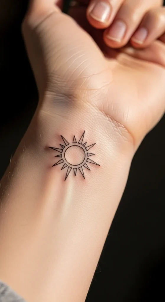 Sun Tattoo