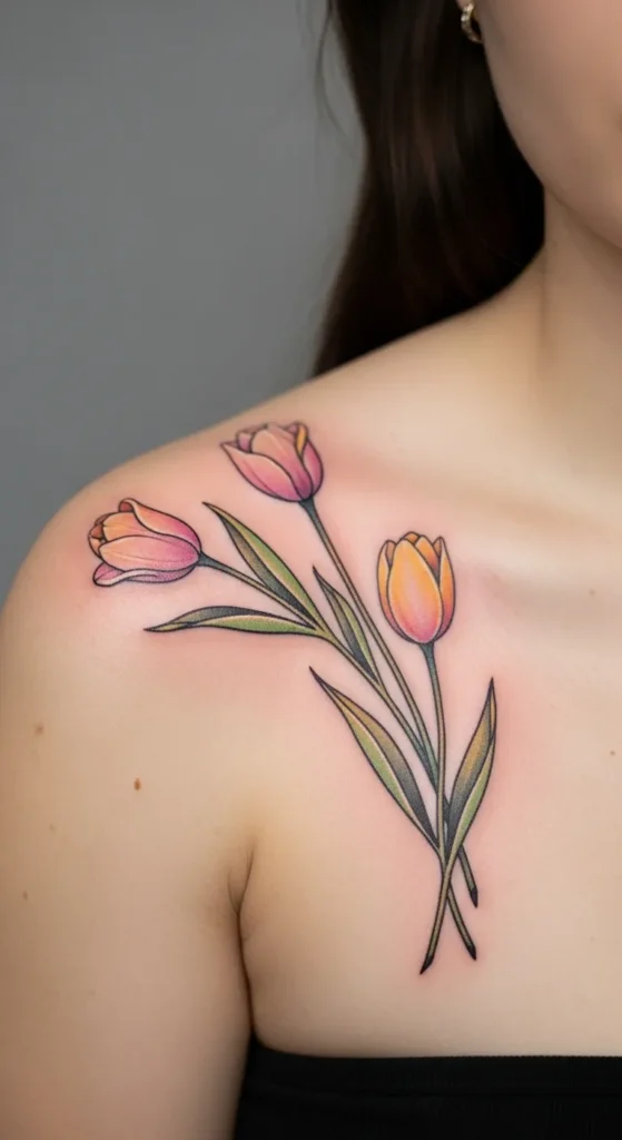 Tulip Shoulder Accent