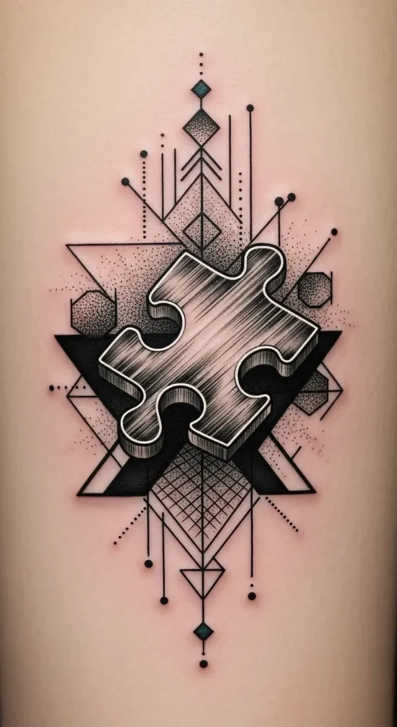 Understand the Meaning Behind Puzzle Tattoos