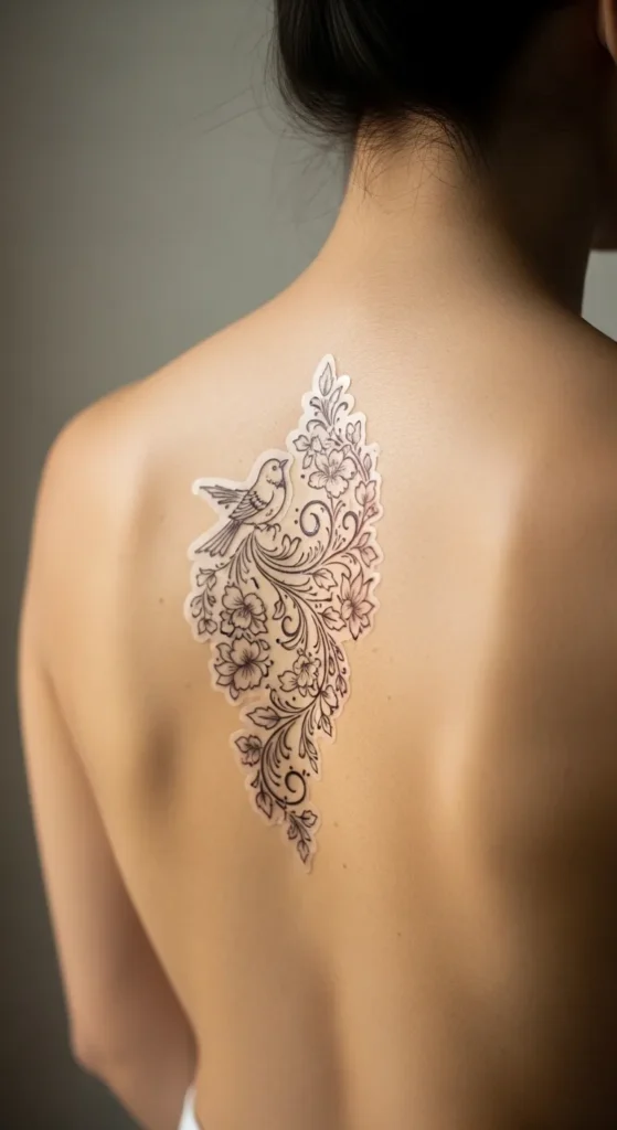 Upper Back Spine Offset