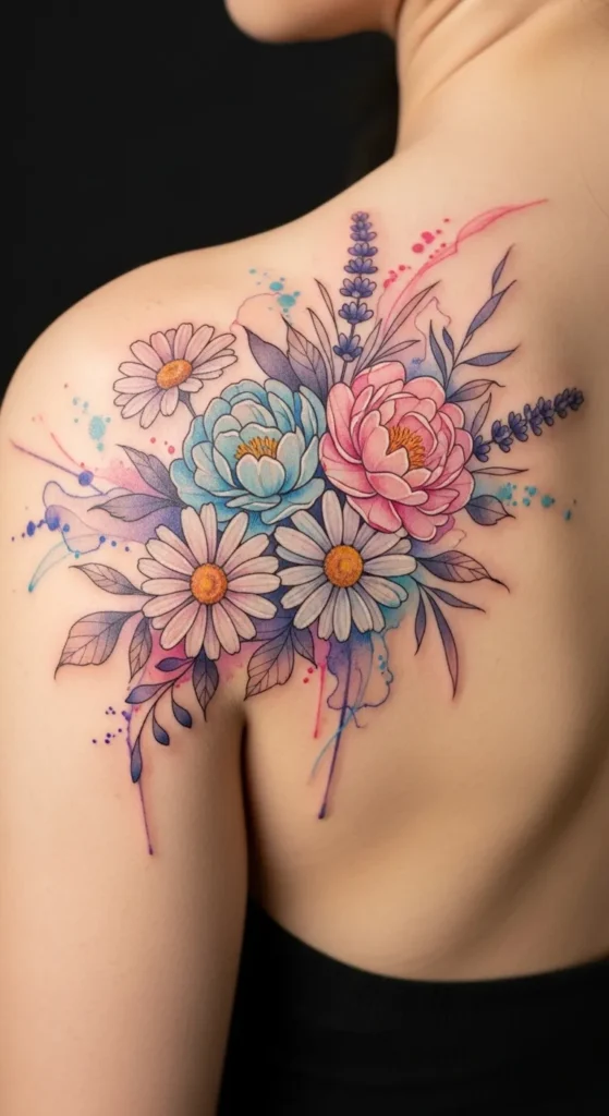  Watercolor Spring Garden