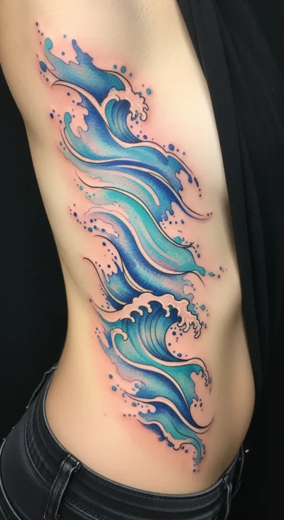 Watercolor Waves