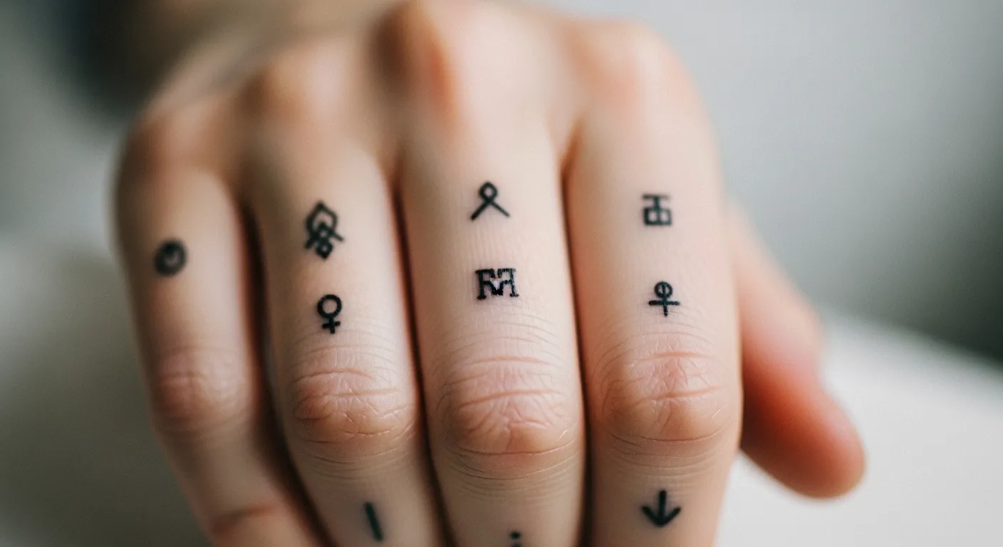 22 Trendy Small Finger Tattoo Ideas That Look Subtle