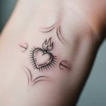 23 Delicate Small Sacred Heart Tattoo Ideas That Feel Subtle