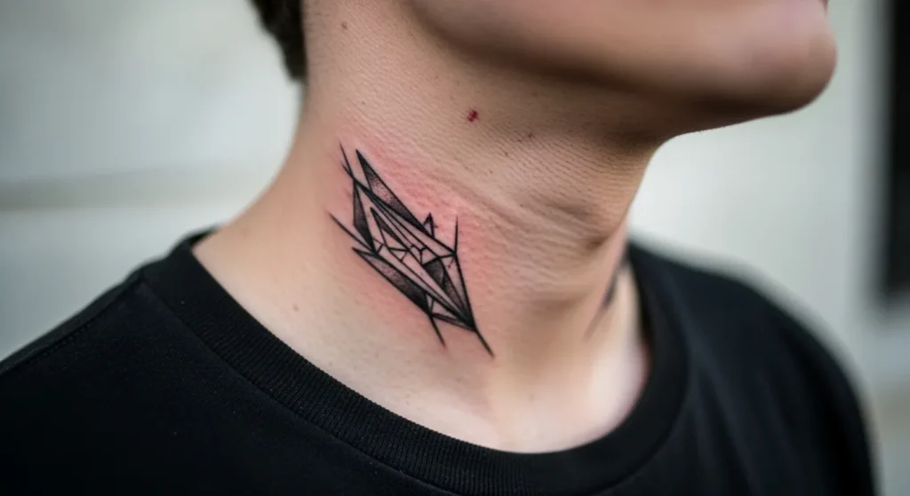 24 Bold Small Neck Tattoo Ideas That Feel Edgy