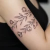 25 Elegant Arm Band Tattoo Ideas for Women That Feel Stylish