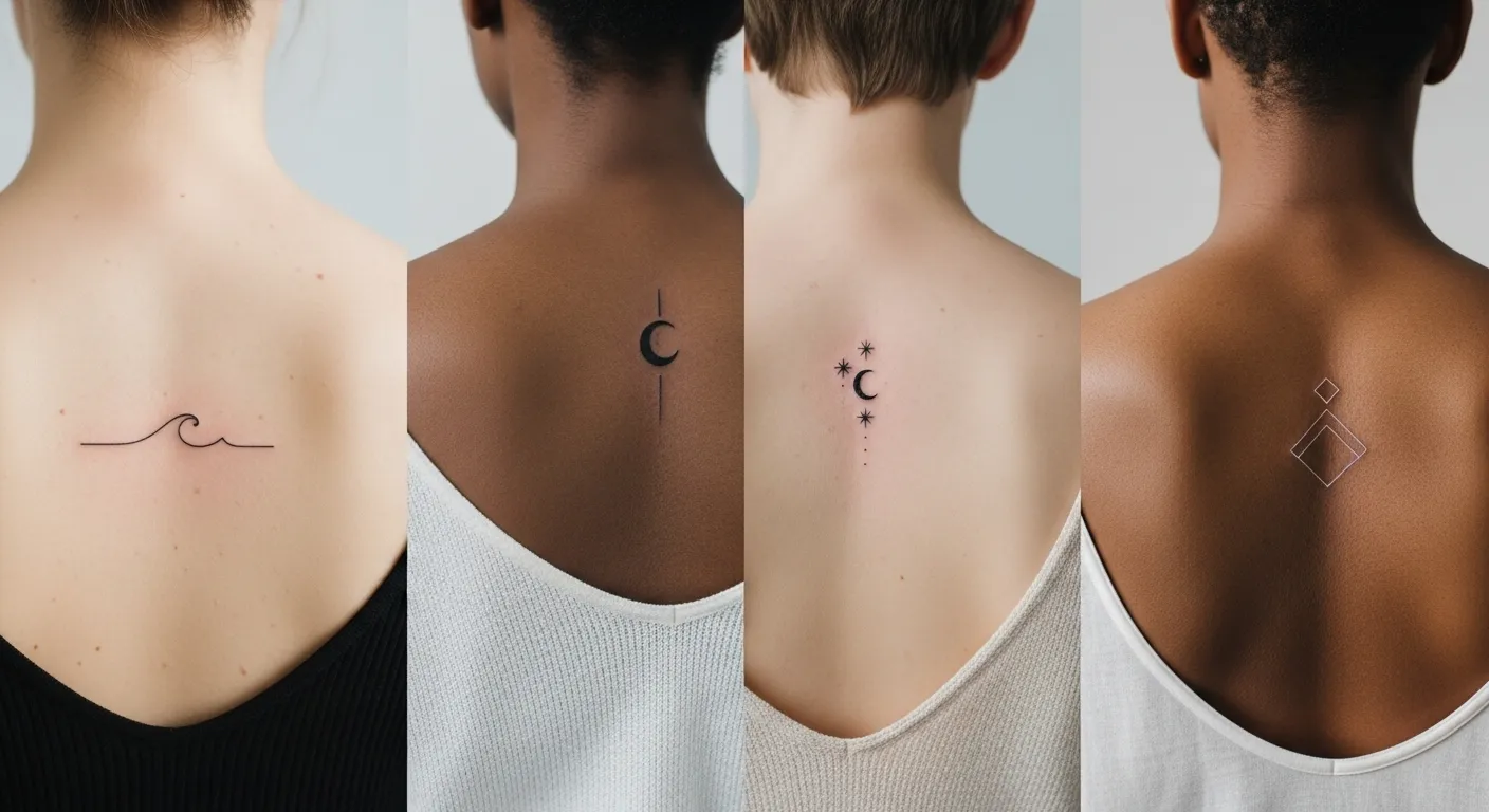 25 Minimal Small Back Tattoo Ideas That Feel Classy