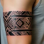 27 Masculine Arm Band Tattoo Ideas for Men That Look Strong