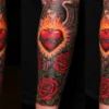 29 Epic Sacred Heart Tattoo Sleeve Ideas That Tell a Story