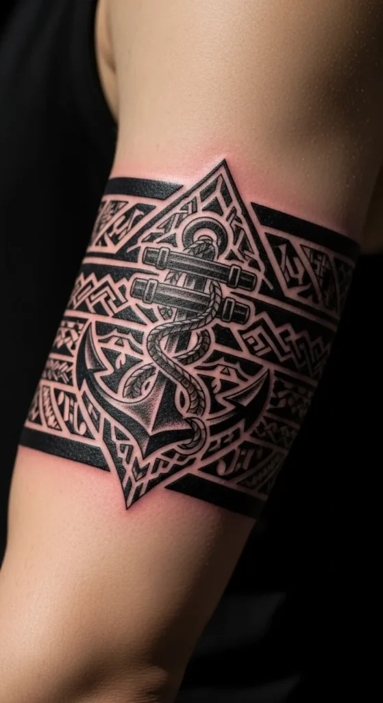  Anchor Armband Tattoo