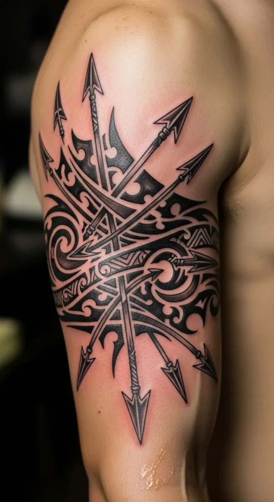 Arrow Tribal Armband