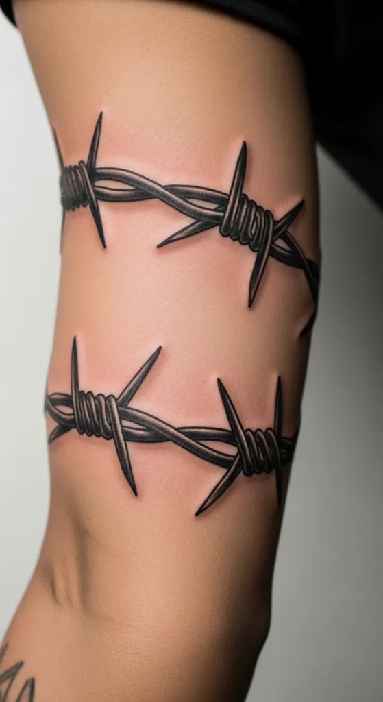  Barbed Wire Armband