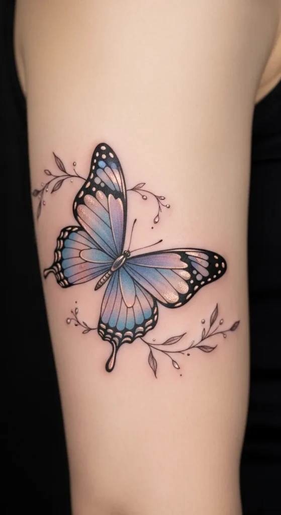 Butterfly Armband Tattoo
