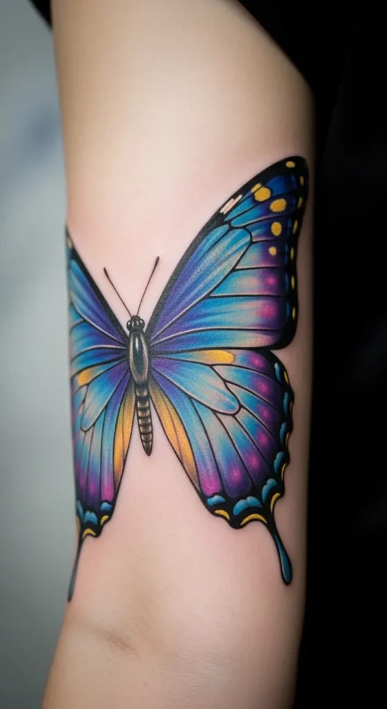 Butterfly Band Tattoo