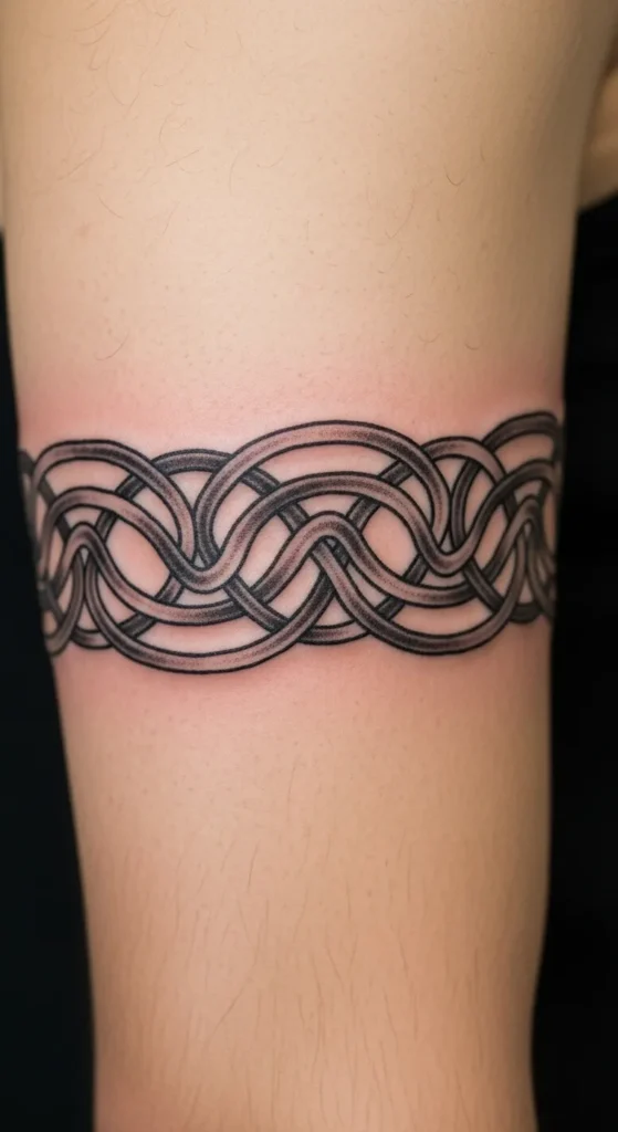 Celtic Knot Armband Tattoo