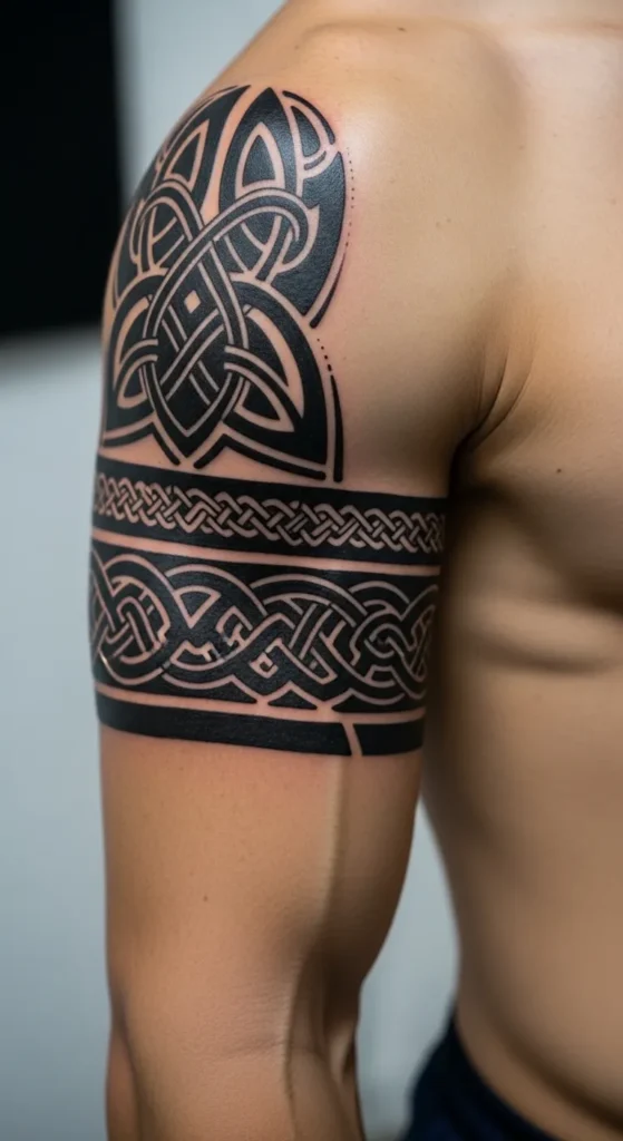 Celtic Knot Tribal Armband