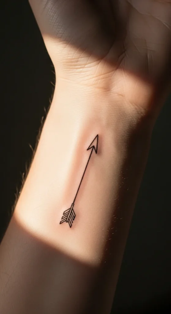 Delicate Arrow Design
