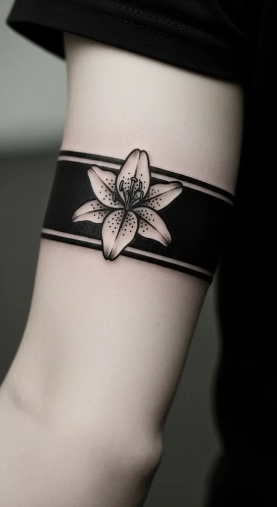 Dotwork Armband Tattoo