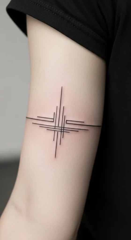 Geometric Lines with Space