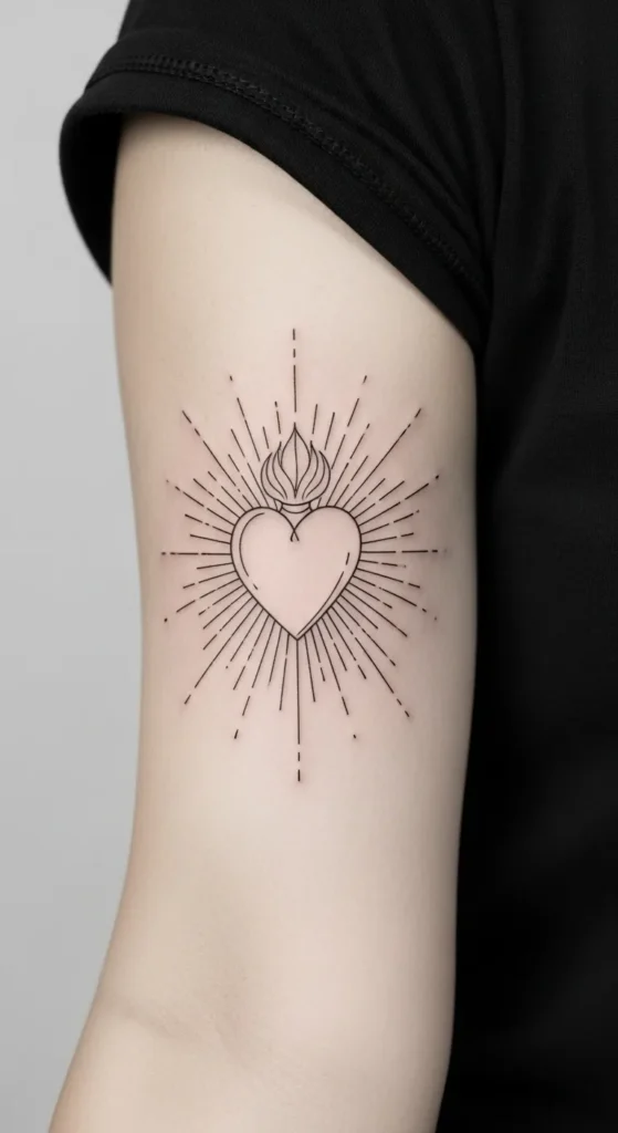  Minimal Heart with Rays