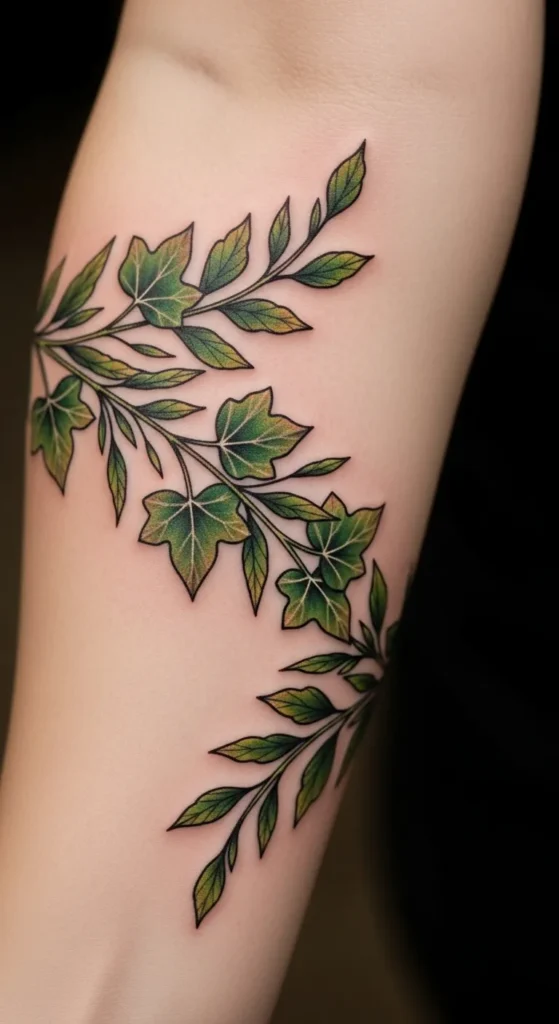 Leafy Arm Band