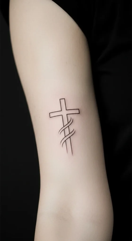 Minimalist Cross Design