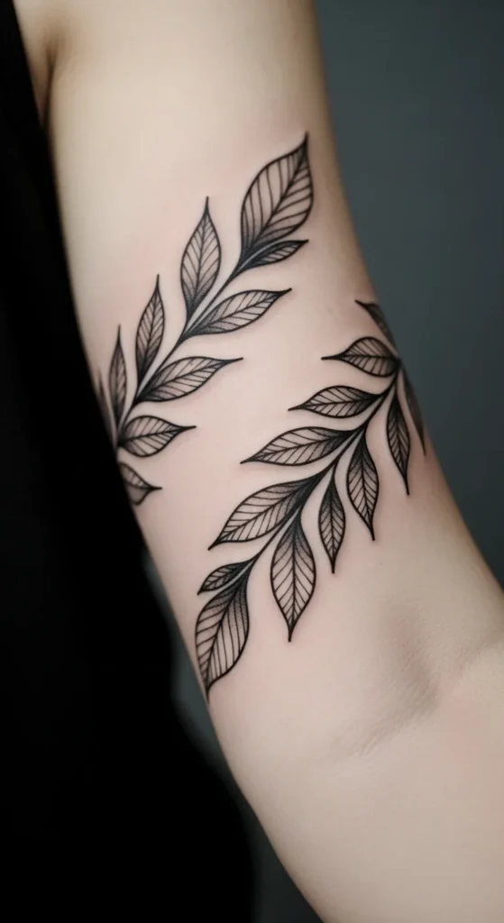 Nature-Inspired Leaf Armband