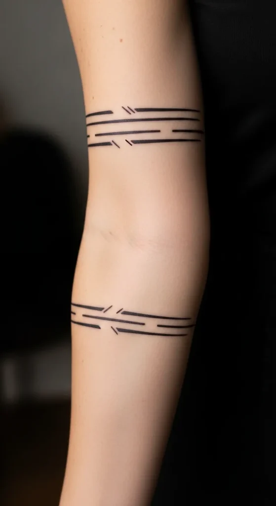  Parallel Lines with Breaks