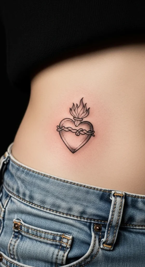 Sacred Heart on the Hip