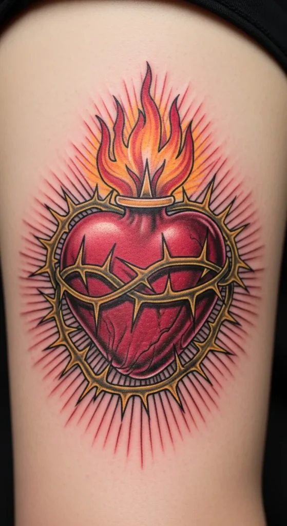 Sacred Heart with Thorns