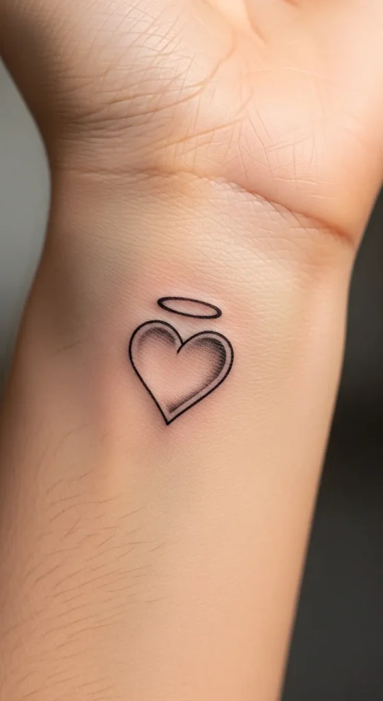 Sacred Heart with a Small Halo