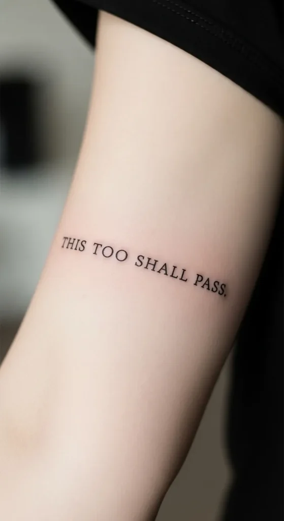 Simple Quote Armband