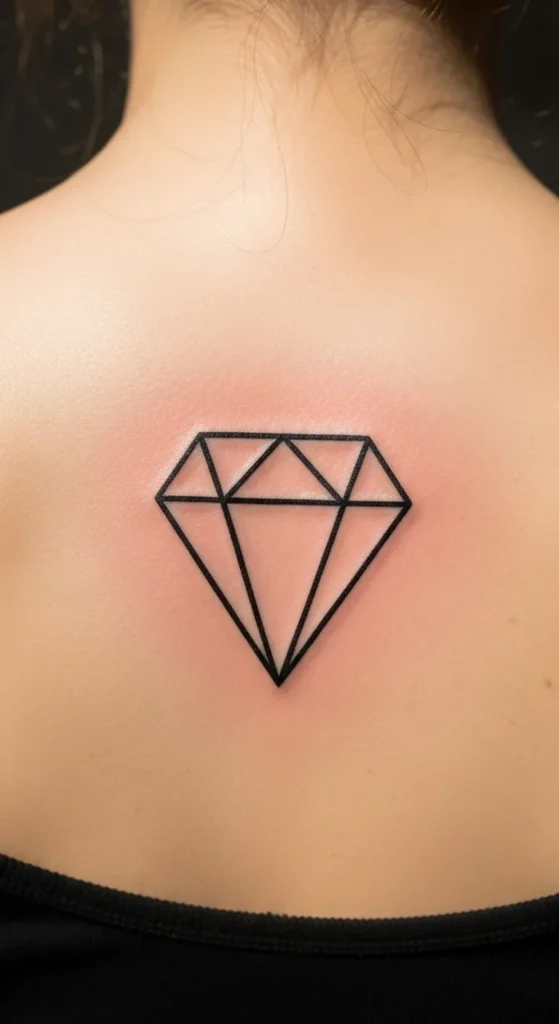 Small Diamond Outline