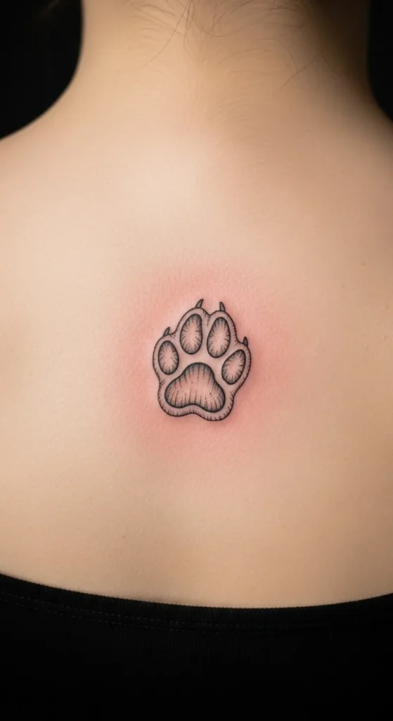 Small Paw Print