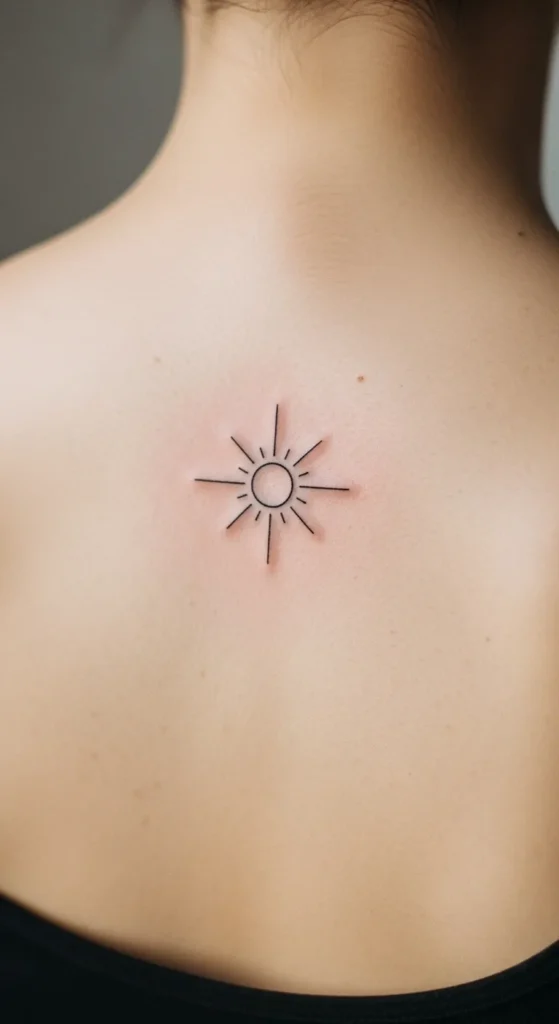 Small Sun Outline