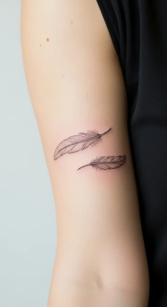 Thin Feather Armband