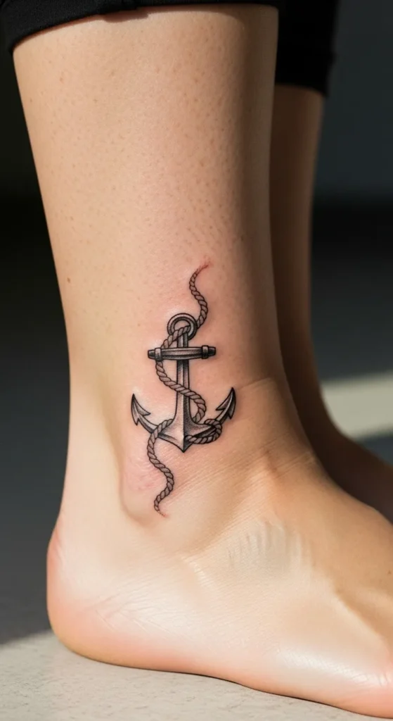 Tiny Anchor with Rope