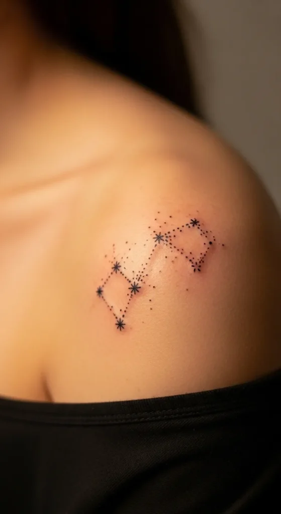 Tiny Constellation Tattoo