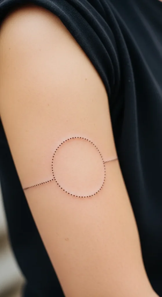 Tiny Dots Around the Arm