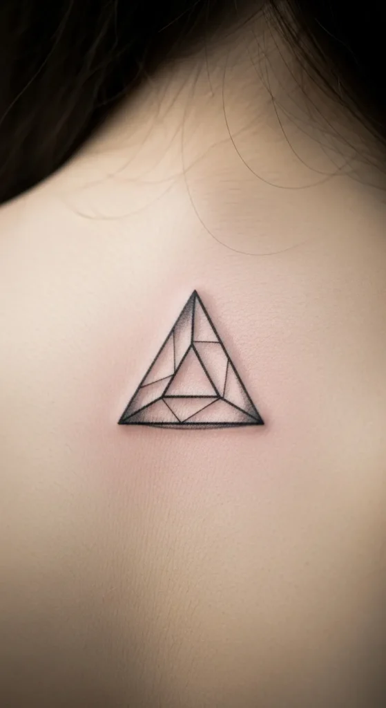 Tiny Geometric Triangle