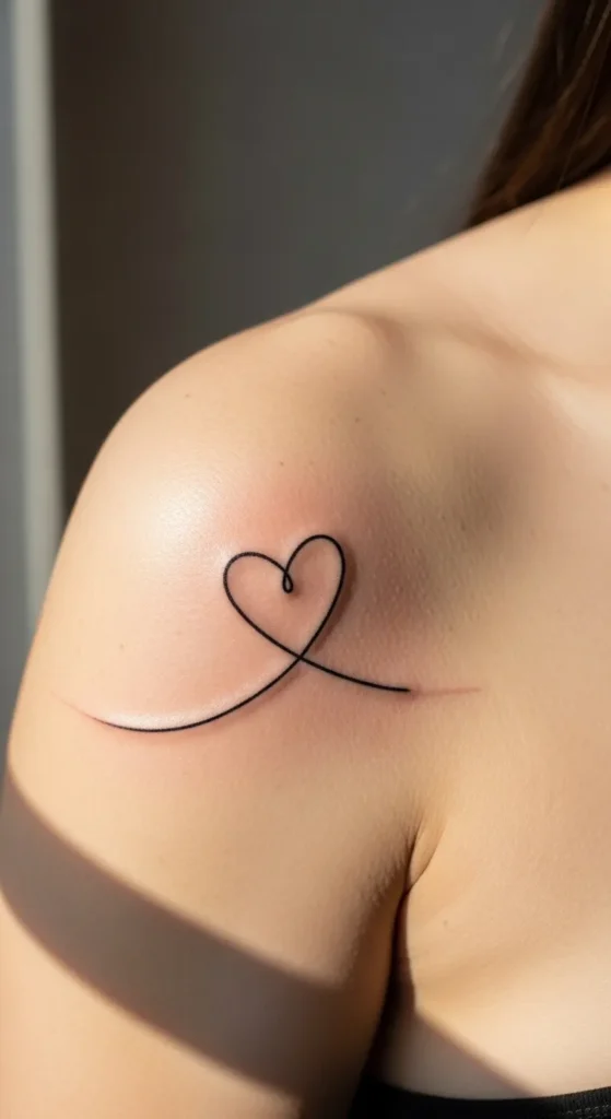 Tiny Heart Outline