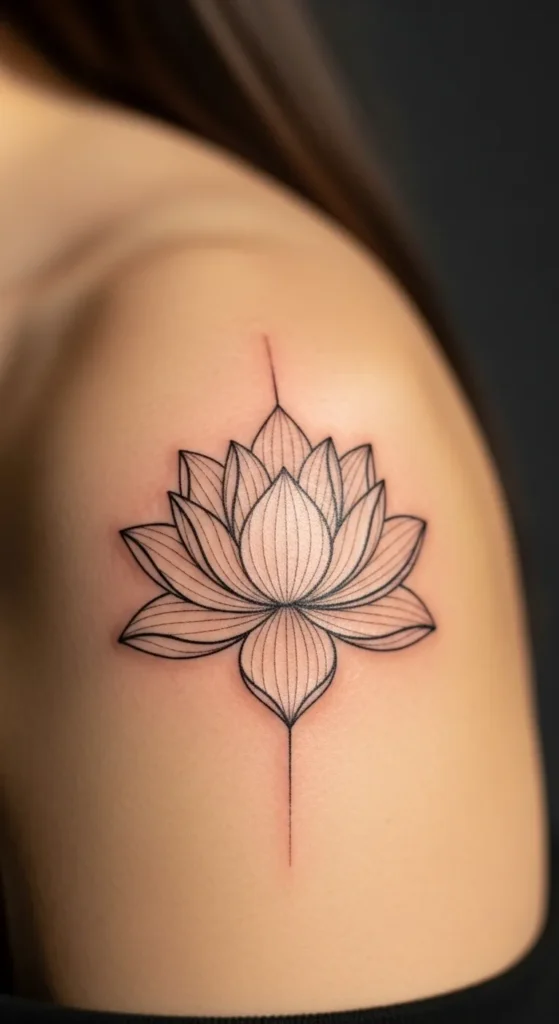 Tiny Lotus Flower