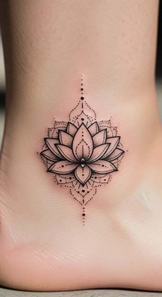 Tiny Lotus Mandala