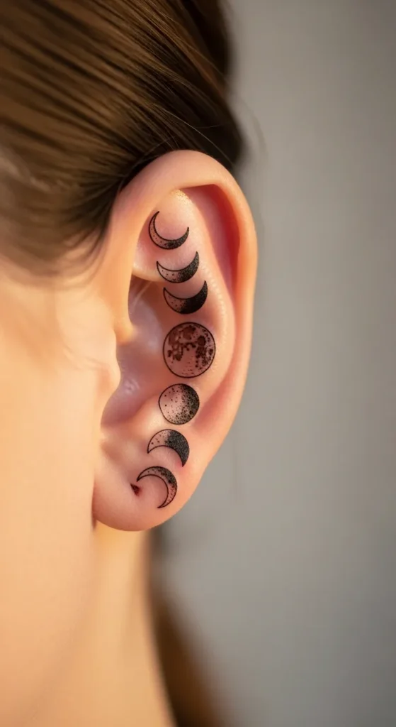 Tiny Moon Phases