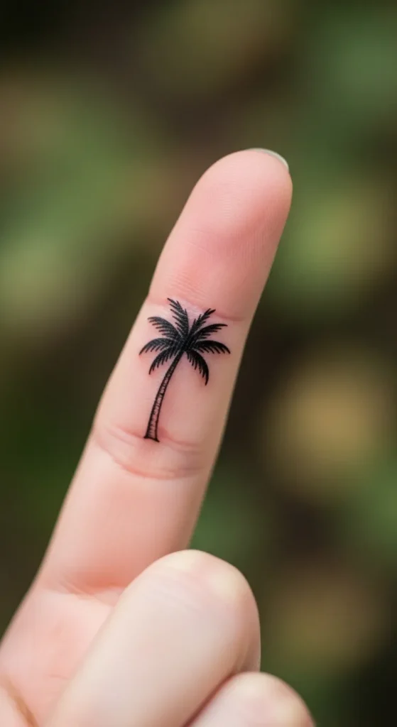 Tiny Palm Tree