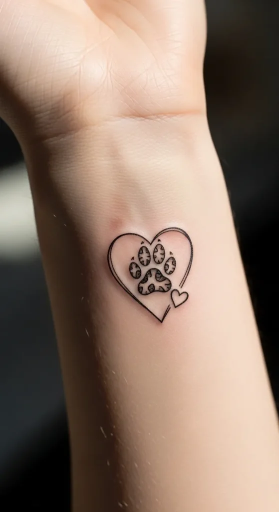 Tiny Paw and Heart